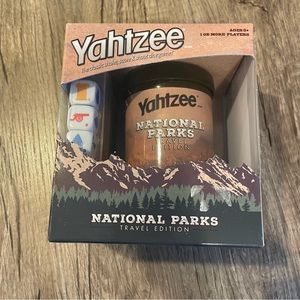 NEW Yahtzee National Parks Travel Edition
